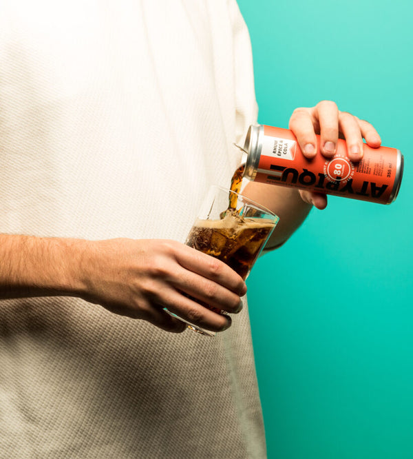 Mocktail rhum épicé et coca s/alcool