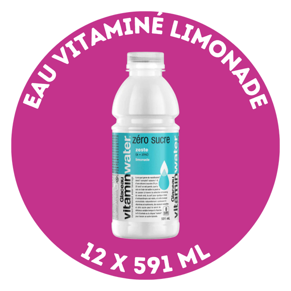 Eau vitaminé Limonade (12 x 591 ml)