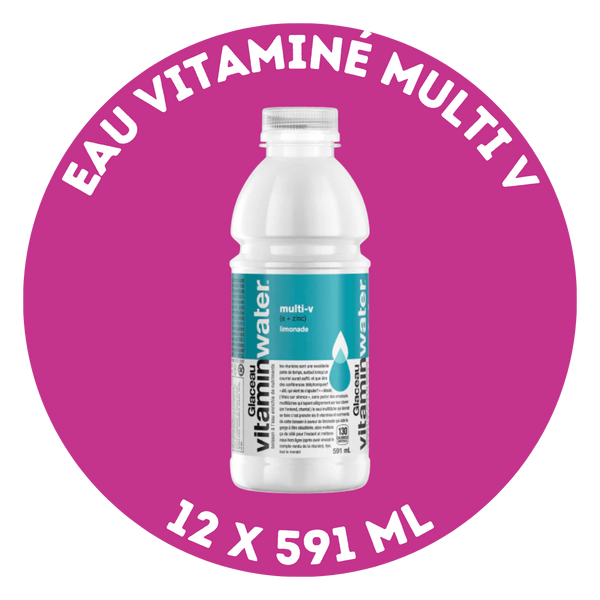 Eau vitaminé Multi V (12 x 591 ml)