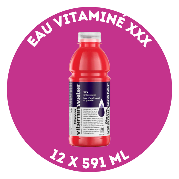 Eau vitaminé XXX (12 x 591 ml)