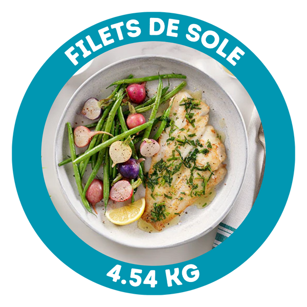 Filets de sole (6 onces)