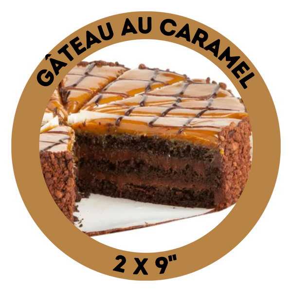 Gâteau au caramel (28 portions)