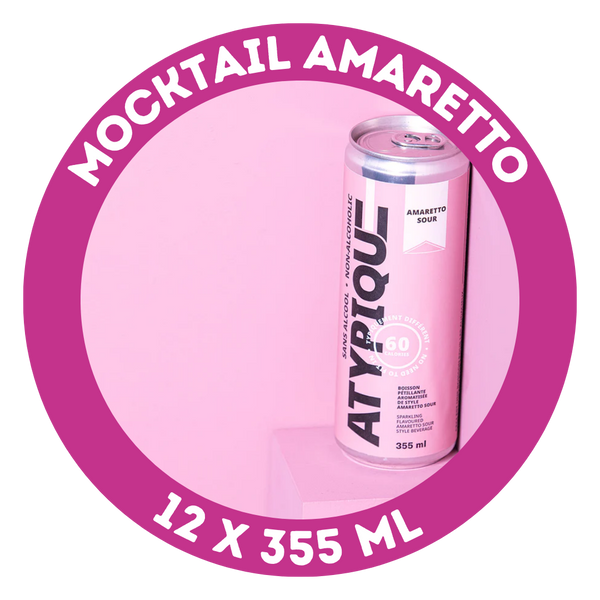 Mocktail amaretto sur s/alcool