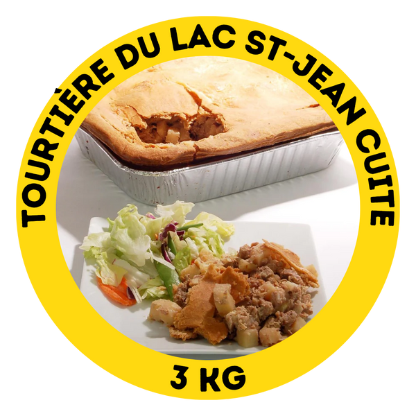 Tourtière du Lac St-Jean cuite