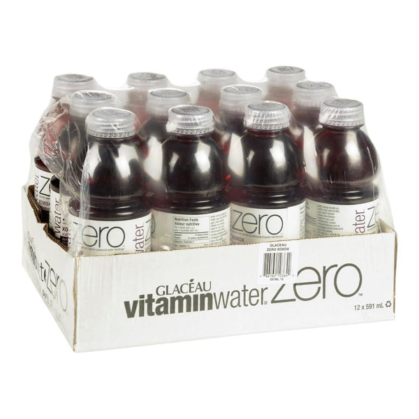 Eau vitaminé Zéro XOXOX (12 x 591 ml)
