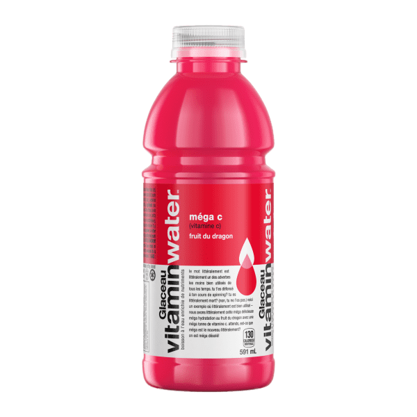 Eau vitaminé Mega C (12 x 591 ml)