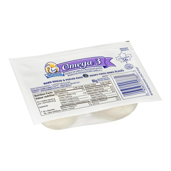 Oeuf cuit dure (2x18 unités)