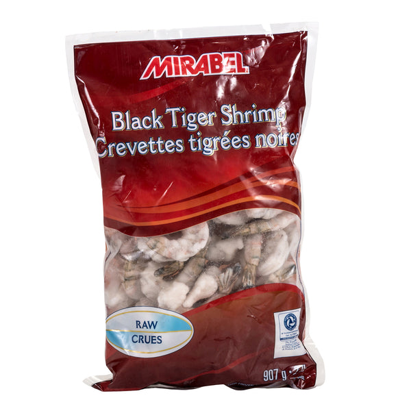 Crevettes tigrées noires (21-25/lb)