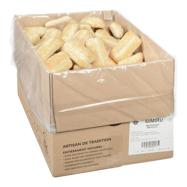 Mini pains rustiques