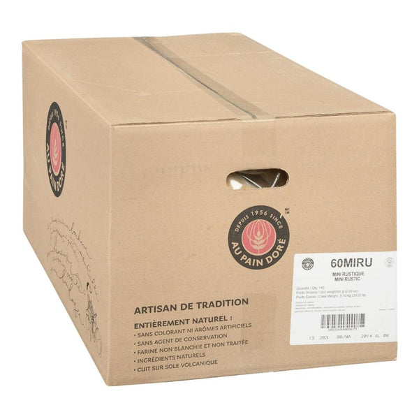 Mini pains rustiques