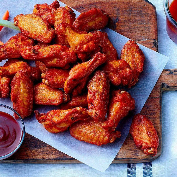 Ailes de poulet BBQ cuites