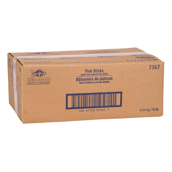 Bâtonnets de goberge panés