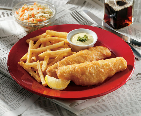 Filets de goberge style anglais