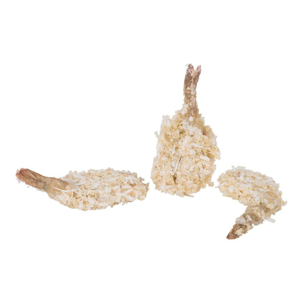 Crevettes papillon panées à la noix de coco (21-25/lb)