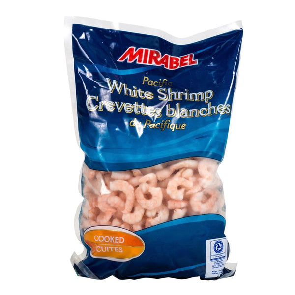 Crevettes blanches du Pacifique (100-200/lb)