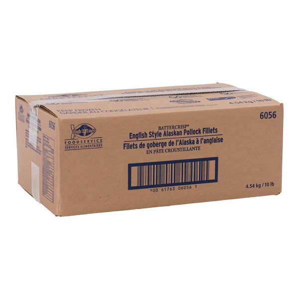 Filets de goberge style anglais