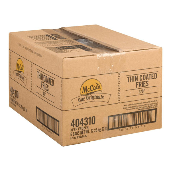 Frites légèrement enrobées (3/8 po)