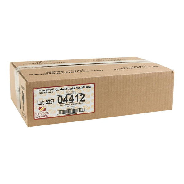 Gâteau aux bleuets santé (34 tranches)