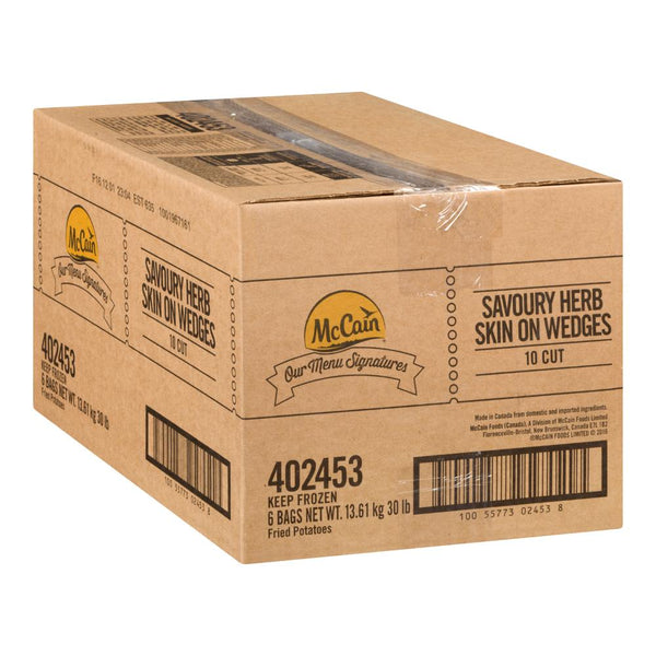 Pommes de terre assaisonnées en quartier