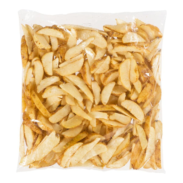 Pommes de terre en quartier avec pelure