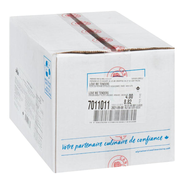 Lanières de poulet panées "Love Me Tenders"
