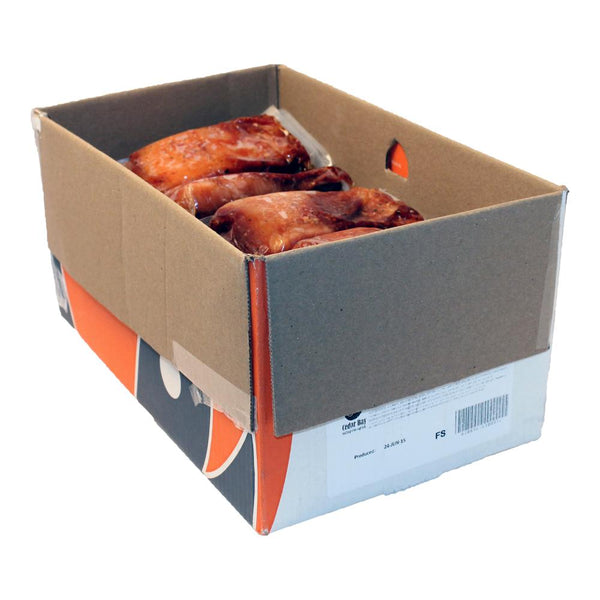 Saumon BBQ à l'érable sur planche de cèdre