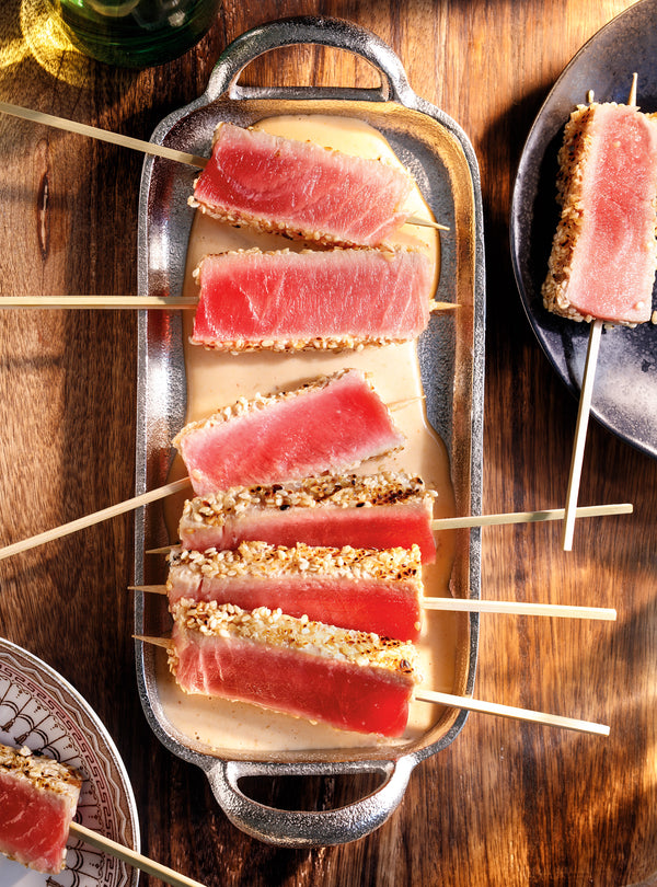 Tataki de thon Albacore cuit
