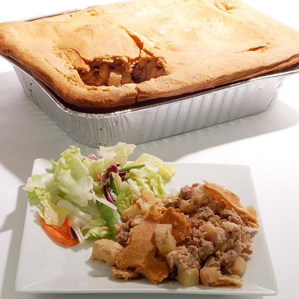 Tourtière du Lac St-Jean cuite
