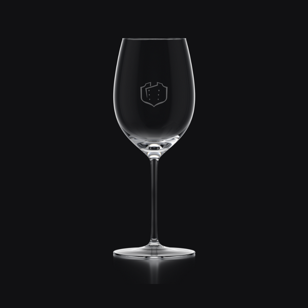 Verre Cabernet avec logo GCM (16 oz)
