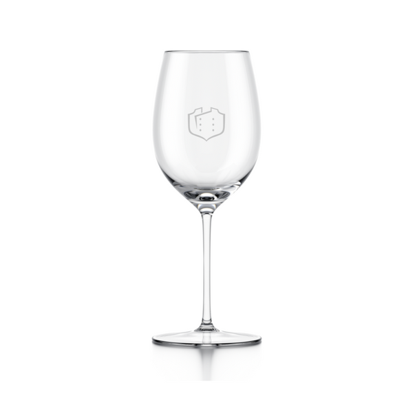 Verre Cabernet avec logo GCM (16 oz)