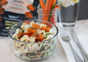 Salade crémeuse au saumon fumé citron et aneth