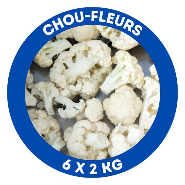 Chou-fleurs surgelés