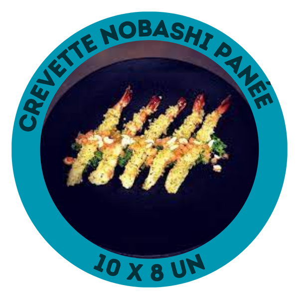 Crevette nobashi panée