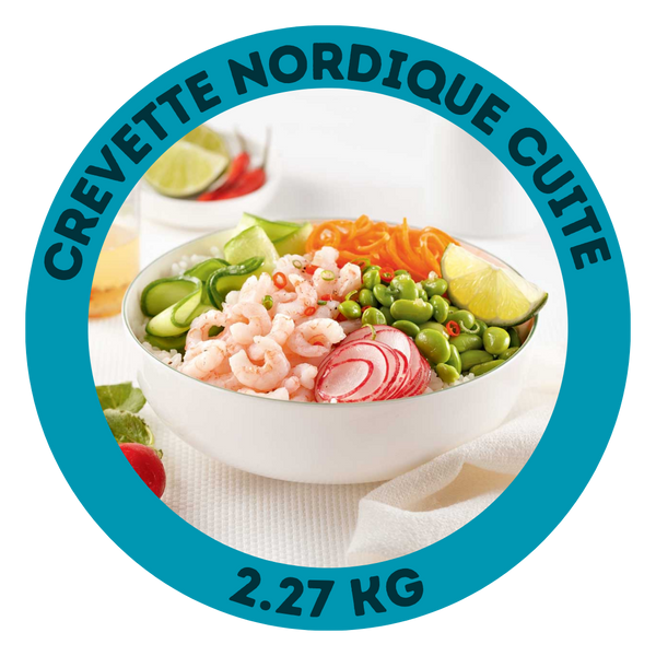 Crevette nordique cuite