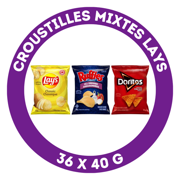 Croustilles mixtes Lays