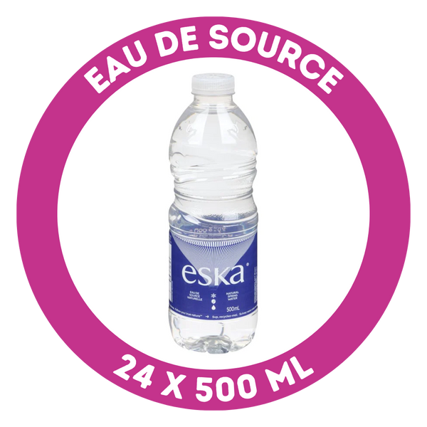 Eau de source (24 x 500 ml)