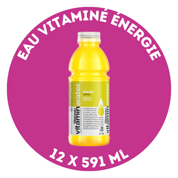 Eau vitaminé Énergie (12 x 591 ml)