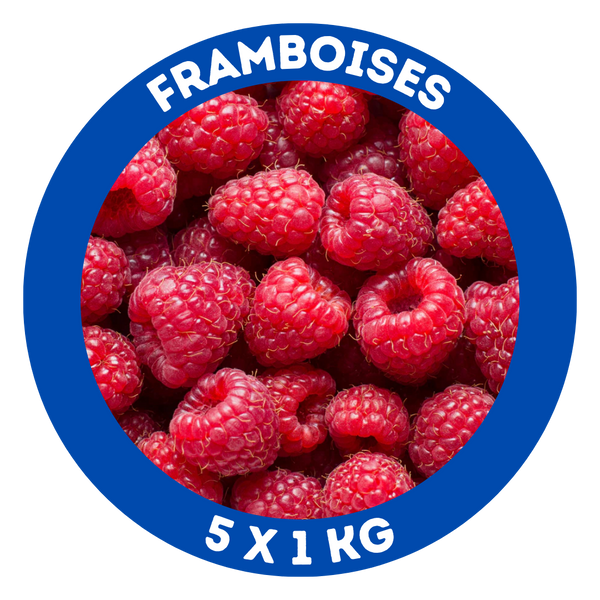 Framboises surgelées