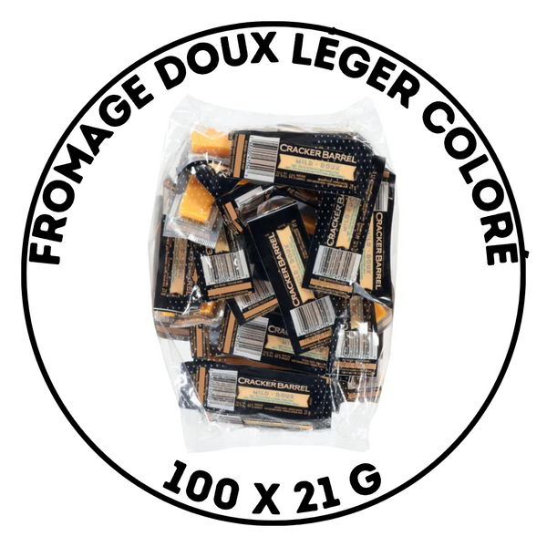 Fromage doux léger coloré ind.