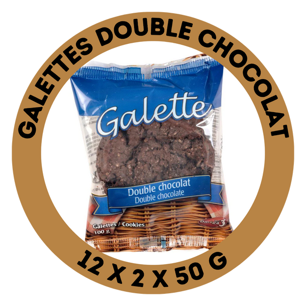 Galettes double chocolat