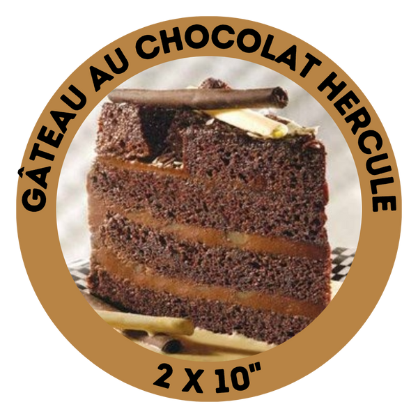 Gâteau au chocolat Hercule (32 portions)