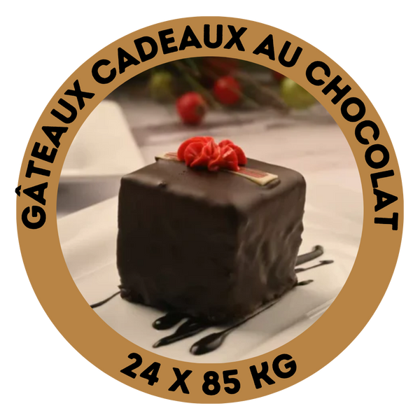 Gâteaux cadeaux au chocolat