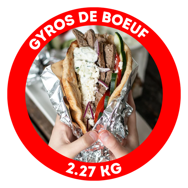 Gyros de boeuf