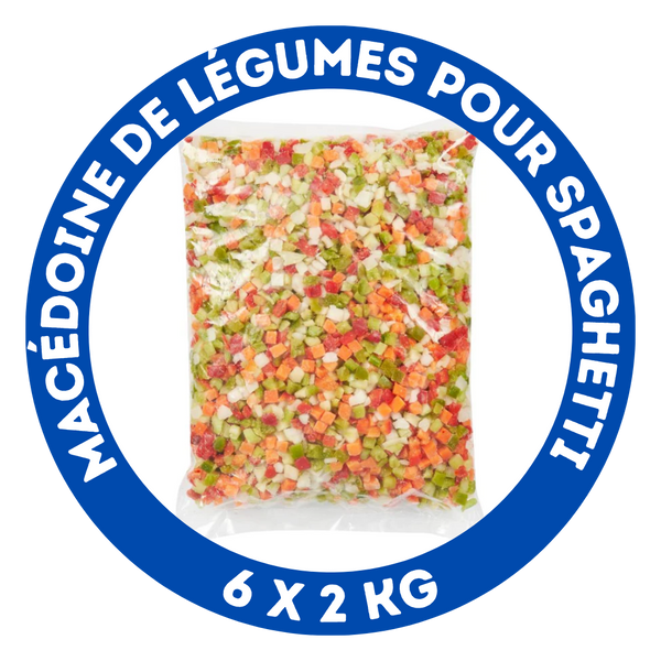 Macédoine de légumes pour spaghetti