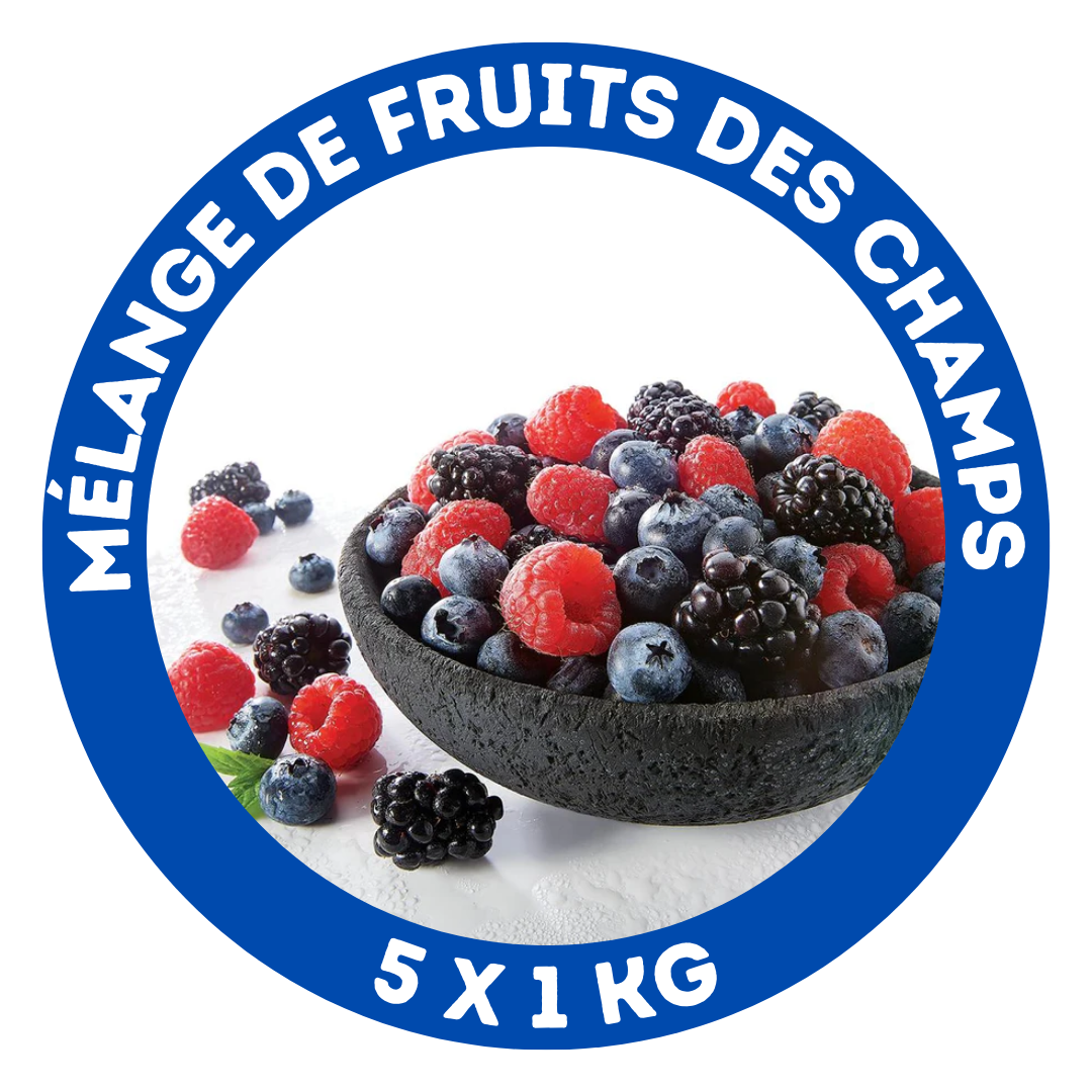 Mélange de fruits des champs