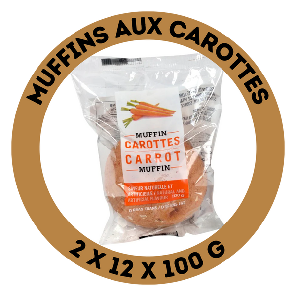 Muffins aux carottes