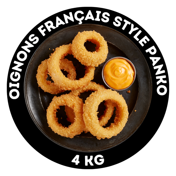 Oignons français style Panko