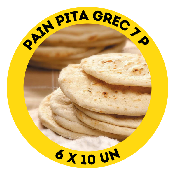 Pain pita grec (7 pouces)