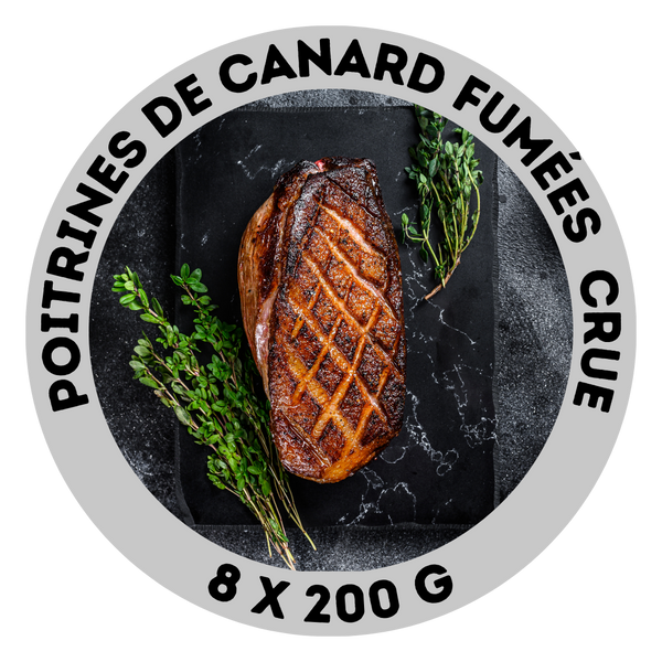 Poitrines de canard fumées (Prix au kilo)