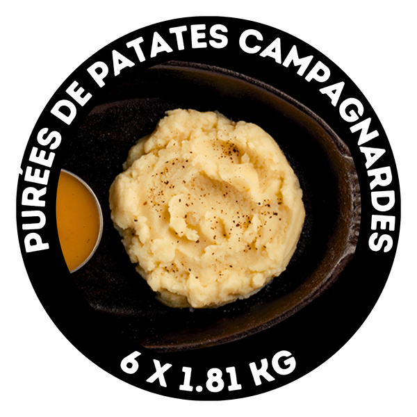 Purée de pommes de terre campagnarde